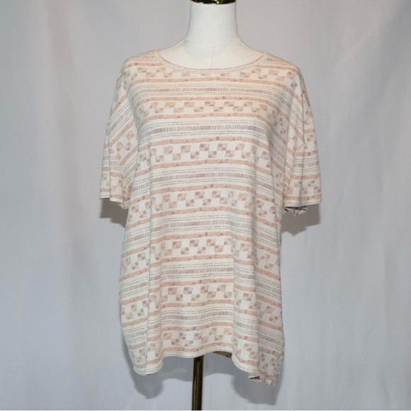 We The Free Printed Nina Top Short Sleeve Size Small - Picture 3 of 8